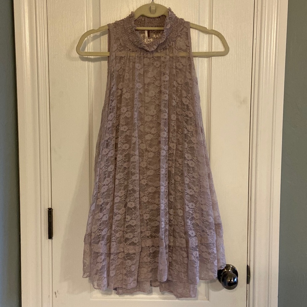 FREE PEOPLE high neck blouse
